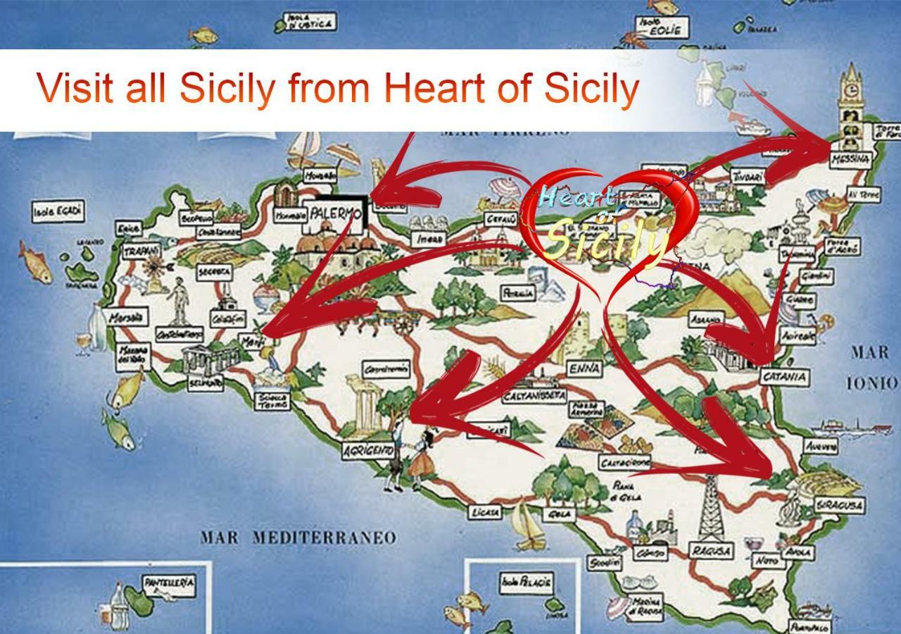 Отель Heart Of Sicily Mistretta Экстерьер фото